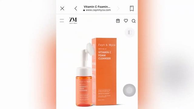 ZAYN & MYZA Vitamin C Foam Cleanser | Unpacking Video | Honest Review смотреть онлайн