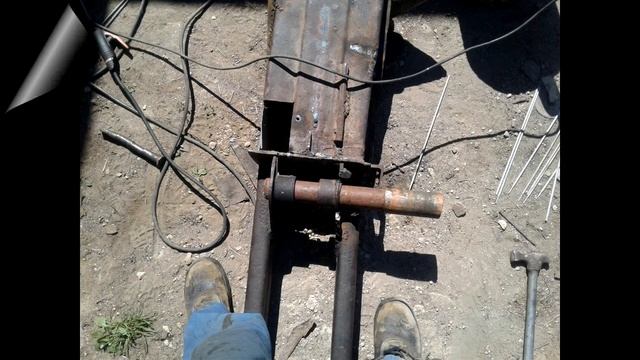 КОП ЮМЗ эо2621 опора лапа правая ремонт