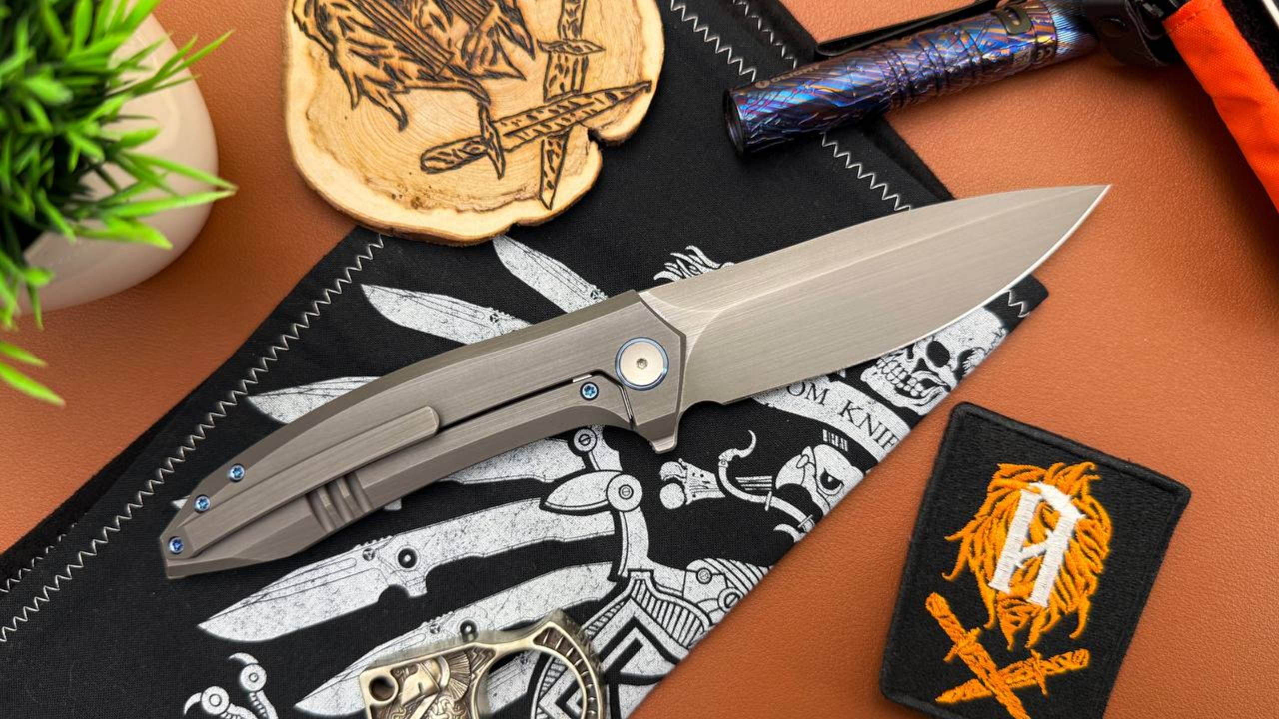 Mama I'm Acuminal... Weknife складной нож смотреть онлайн