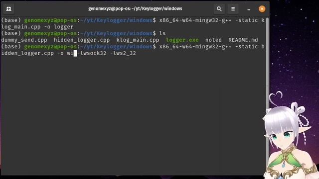Keylogger: the code, compiling process, auto start, hide it, and the mitigation смотреть онлайн