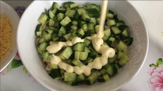 Салат Костер в снегу смотреть онлайн