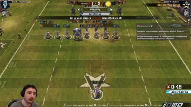Blood Bowl Norse Vs Spanish Monster (Undead) [Match 16] смотреть онлайн