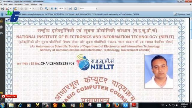 BCC Digital Certificate Signature Validate Kaise Kare (बीसीसी का सर्टिफिकेट कैसे वैलिड करे ) смотреть онлайн