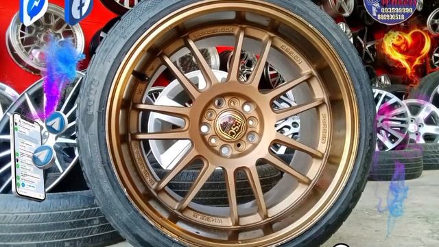 ▶️🔊យ៉ាន់ 18×10.5J 225/45/R18 Camry យ៉ាន់មួយទឹក Used tires ⚙️ BBT 🛠️🌐 🔔 #Rims #Reels #យ៉ាន់ #Camry смотреть онлайн