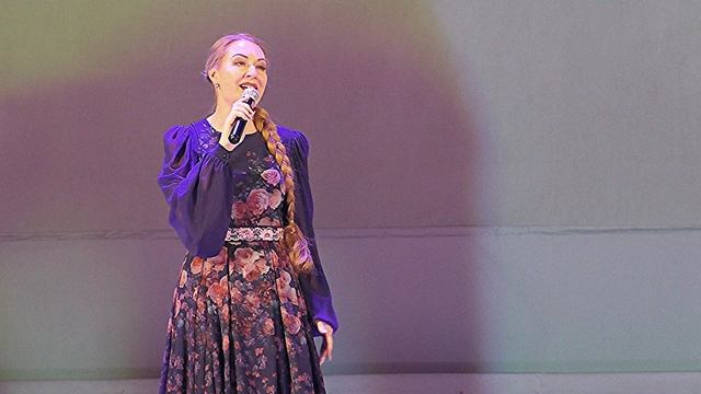 "Песня о моей России" Поёт великолепная Анастасия Лысякова! Новосибирск смотреть онлайн