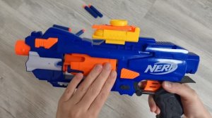 Nerf Автомат Пистолет с мягкими пулями  на батарейках