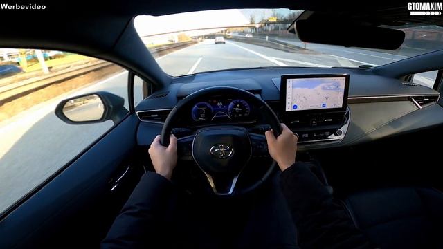 2022 Toyota Corolla 1.8 Hybrid TS Team Deutschland - Pov Test Drive #toyota #corolla #toyotacorolla