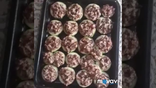 Быстрый ужин из трех продуктов. Закуска из кабачков. смотреть онлайн