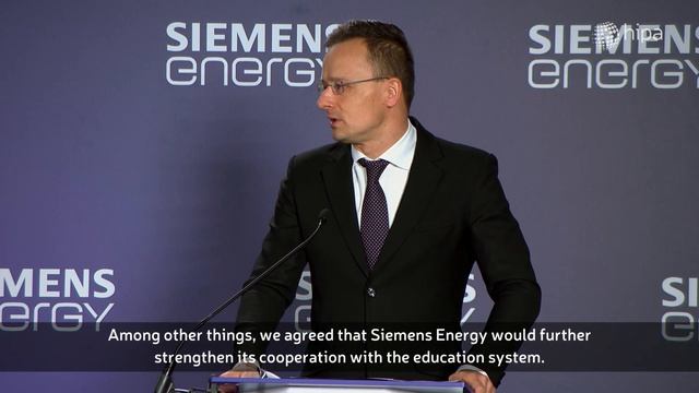 HIPA NEWS - Strategic partnership between the Hungarian government and Siemens Energy смотреть онлайн