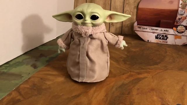 😇👽💥🚀 Star Wars Grogu the child Baby Yoda Mandalorian Toy moves & makes sounds talks Mattel 2022 👶🏻👽 смотреть онлайн