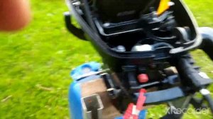 HANGKAY (ханкай) 6,5 4такта, проверка помпы и запуск после зимы.