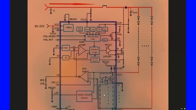 LED TV Backlight Driver IC BD9397EFV Block Diagram explaination смотреть онлайн