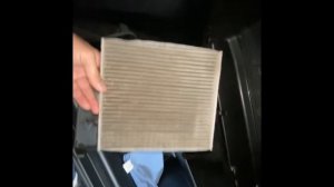 How to change cabin air filter on 2014-2019 Toyota Highlander #toyota