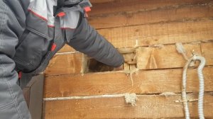 Можно ли утеплять брусовой дом изнутри? Пример из практики #утепление #отделка #домизбруса