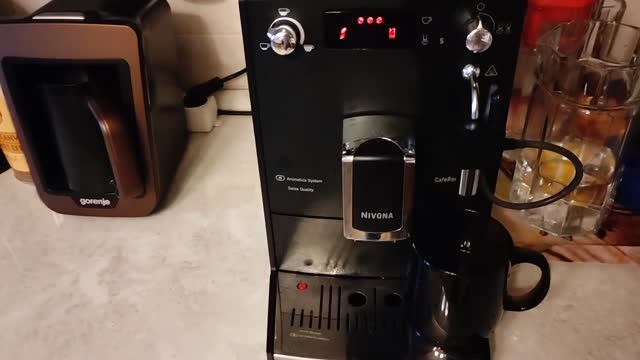 Кофемашина Nivona 520 все чистки сразу и неполное обслуживание заварочного устройства смотреть онлайн