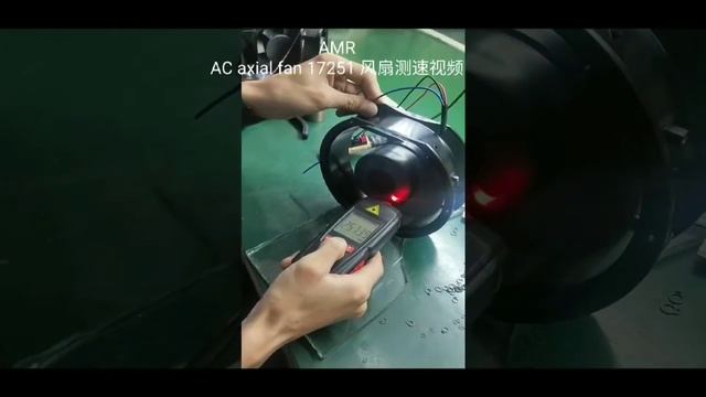 17251mm AC axial Fan speed test video смотреть онлайн