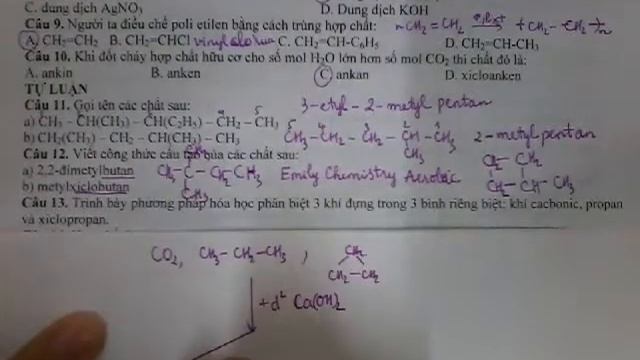 giải đề kiểm tra 1 tiết lần 3 hóa 11 học kì 2 phần hidrocacbon смотреть онлайн