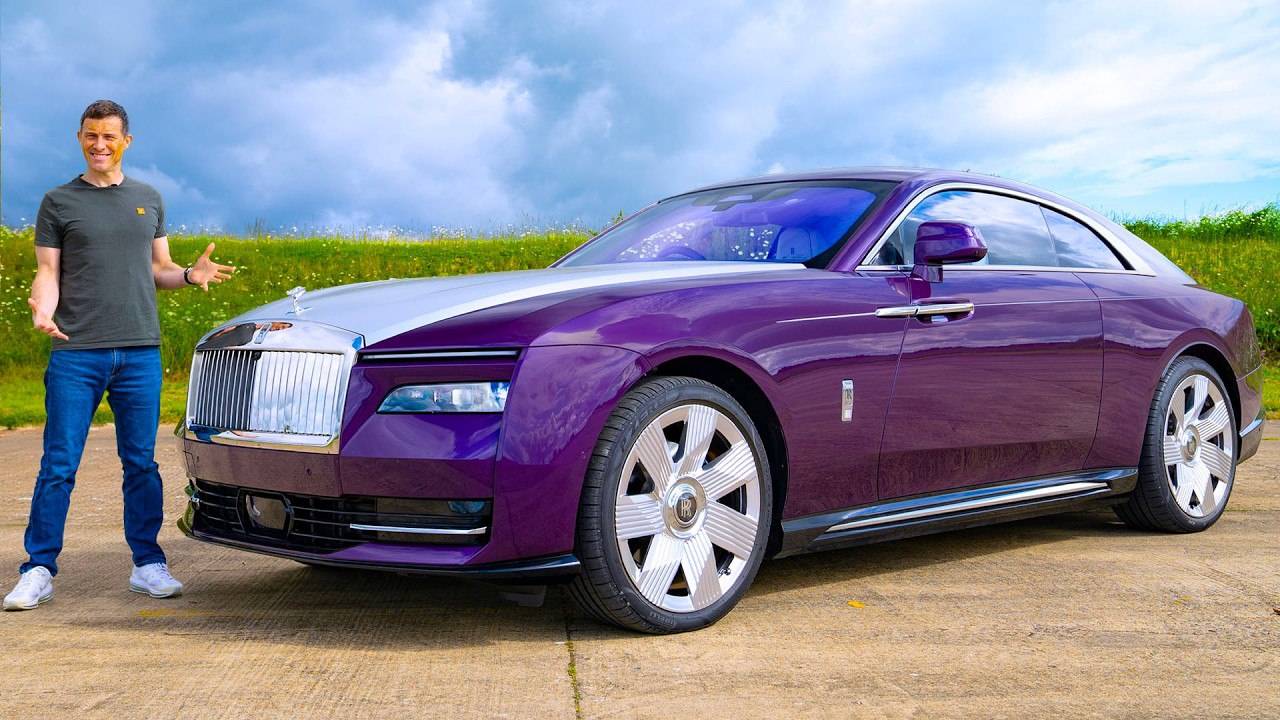 Rolls-Royce Spectre — безумная роскошь! смотреть онлайн