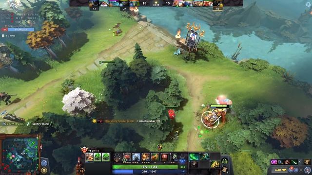 The Immovable Object (Techies) V The Unstoppable Force (Sniper) - DotA 2 смотреть онлайн