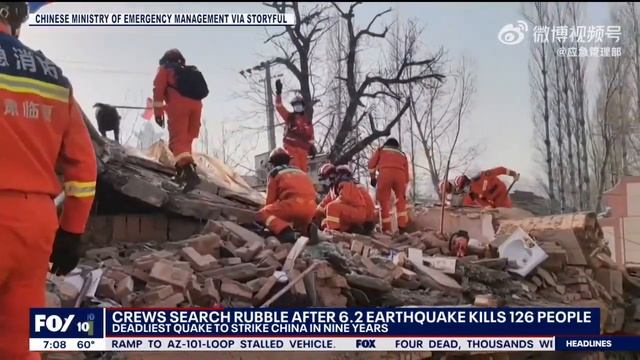 China's deadliest earthquake in years kills 126 смотреть онлайн