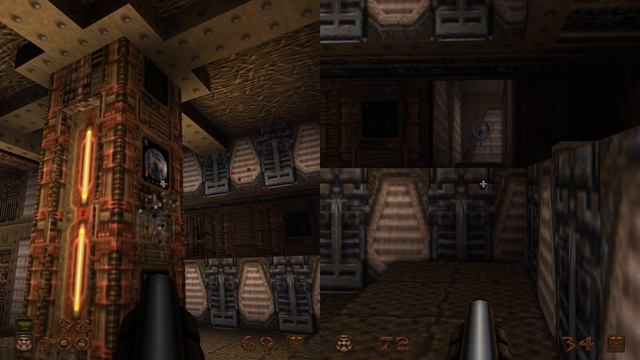 First Map on Hard - Split Screen on Xbox Series X - Quake Remastered 4K смотреть онлайн