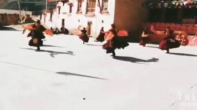 Ga Lhakhang Tashi Woetseling Monastery In Kham Tibet