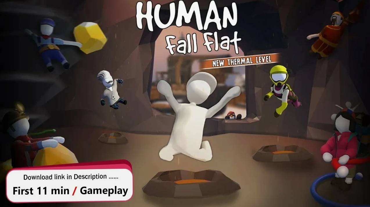 Human Fall Flat 1 ЧАСТЬ