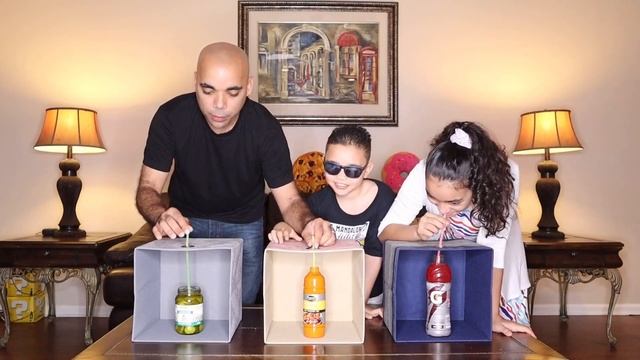 Mystery Drink Challenge | Who Will Choose the Right Drink? | Nieves Family TV смотреть онлайн