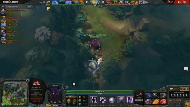 Na`Vi vs PR Starladder Season 9 Europe Day 27 rus смотреть онлайн