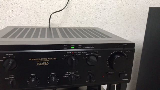 Sony TA-F630 ESD Stereo Integrated Amplifier (demo) смотреть онлайн
