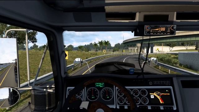ATS / Tesla Haul from San Francisco to Bakersfield CA. / American Truck Sim смотреть онлайн