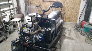 Самодельный Снегоход Сибиряк заказ 89620377223 г Омск.