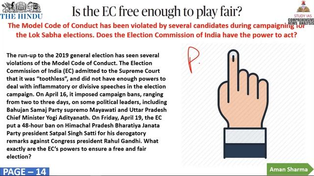 THE HINDU NEWSPAPER ANALYSIS TODAY - 21 APRIL 2019 in Hindi for UPSC IAS - DAILY CURRENT AFFAIRS смотреть онлайн