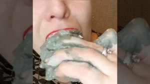 АСМР хруст мела/Crunch chalk/Мел в пасте.