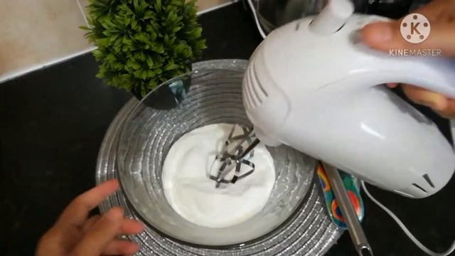 How to make instant whipped cream recipe /whipped cream recipe❤️ смотреть онлайн