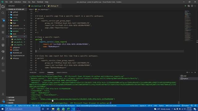 4. Power BI in Python - Reports (Отчеты) смотреть онлайн