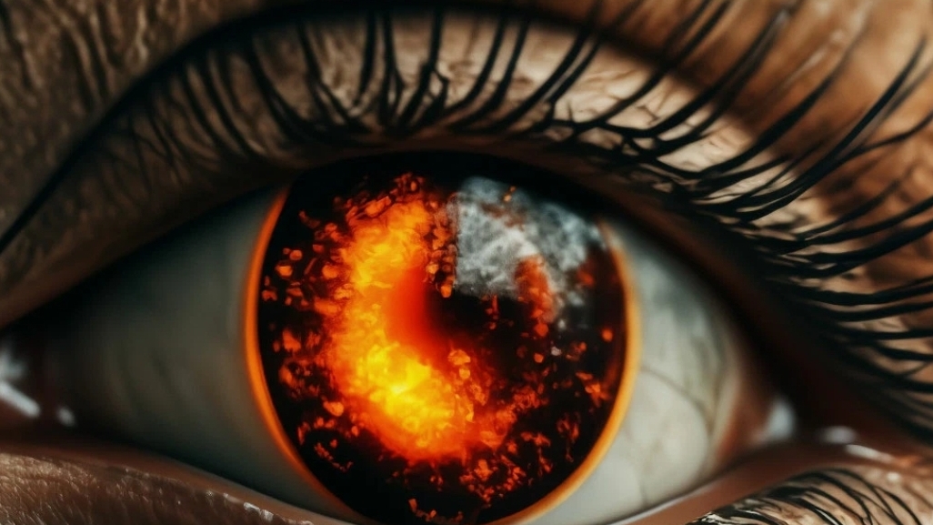 В мгновение око.