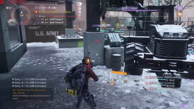 When server gives up and don't fight manhunt WoLFs "the division 1.7" смотреть онлайн