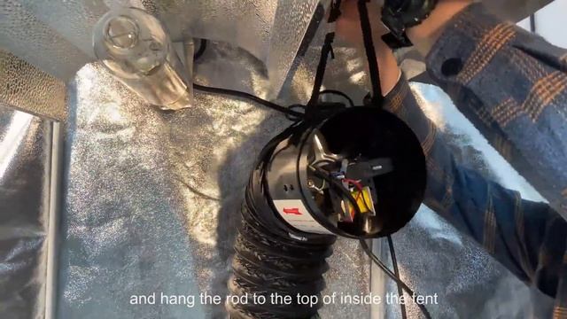 Hon&Guan How to Set up Inline Duct Booster Fan & DIY Install Grow Light for Indoor Grow Tent at Hom смотреть онлайн