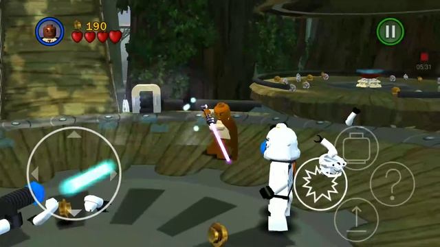 Lego Star wars the complete saga red brick explanation episode 2 смотреть онлайн