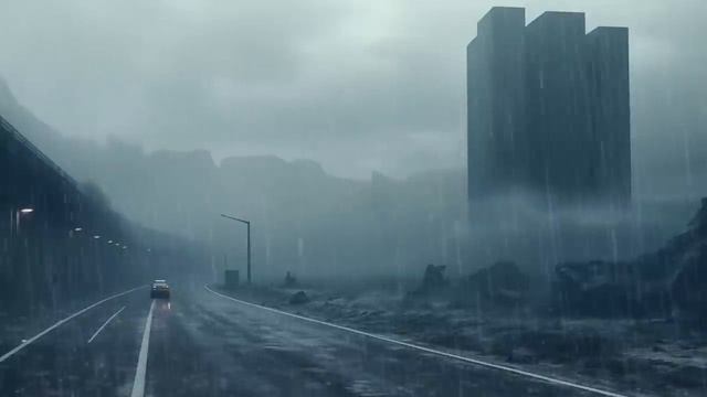 💿💀We Only Go North Ambient With Rain Sounds - Dark Ambient