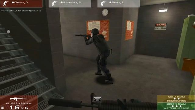 Rainbow Six 3 Raven Shield Mission 4 Single Plan AI смотреть онлайн