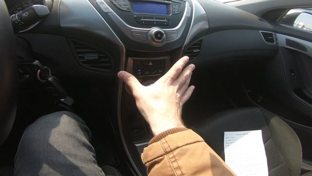 2012 Hyundai Elantra 1.6L Тест-Драйв.