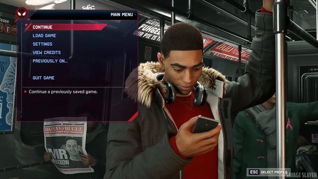 Spider-Man: Miles Morales - Main Menu Theme Music / Song смотреть онлайн