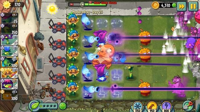 Plants vs. Zombies 2 - Got a new Plant Grimrose - Modern Day - Day 23 (Ep.453) смотреть онлайн