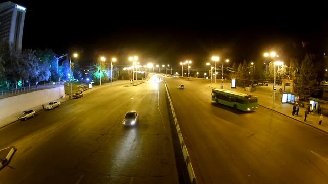 Eken H9 тест ночное видео 1080p 30 к/с