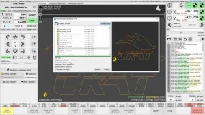Обзор интерфейса программы ЧПУ СКАТ для плазменных и газокислородных столов раскроя металла (1080p)