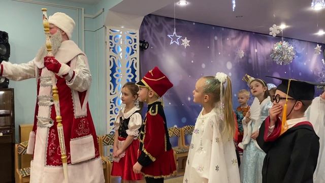 Игры с Дедом Морозом, ГБОУ Школа 1598 (20 здание) смотреть онлайн