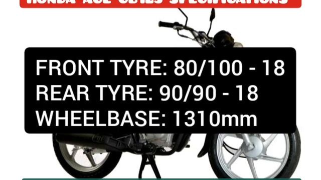 HONDA ACE CB ACE125 Specifications 2020 смотреть онлайн