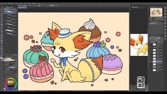 .pokemon / fennekin with pokepuffs ~ mimi смотреть онлайн
